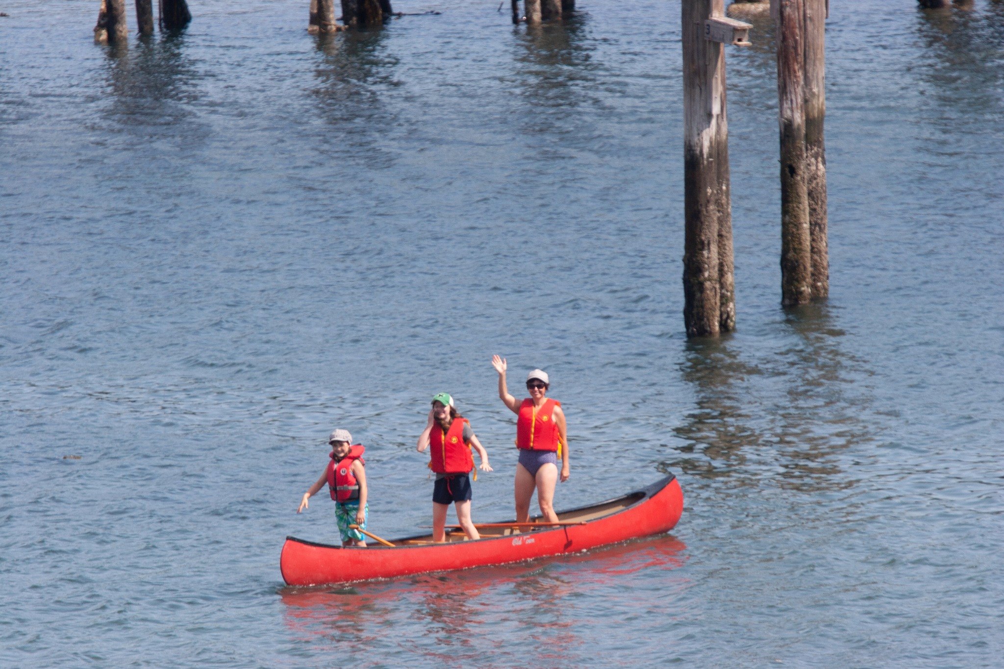 The waterfront at Historic Miners Bay